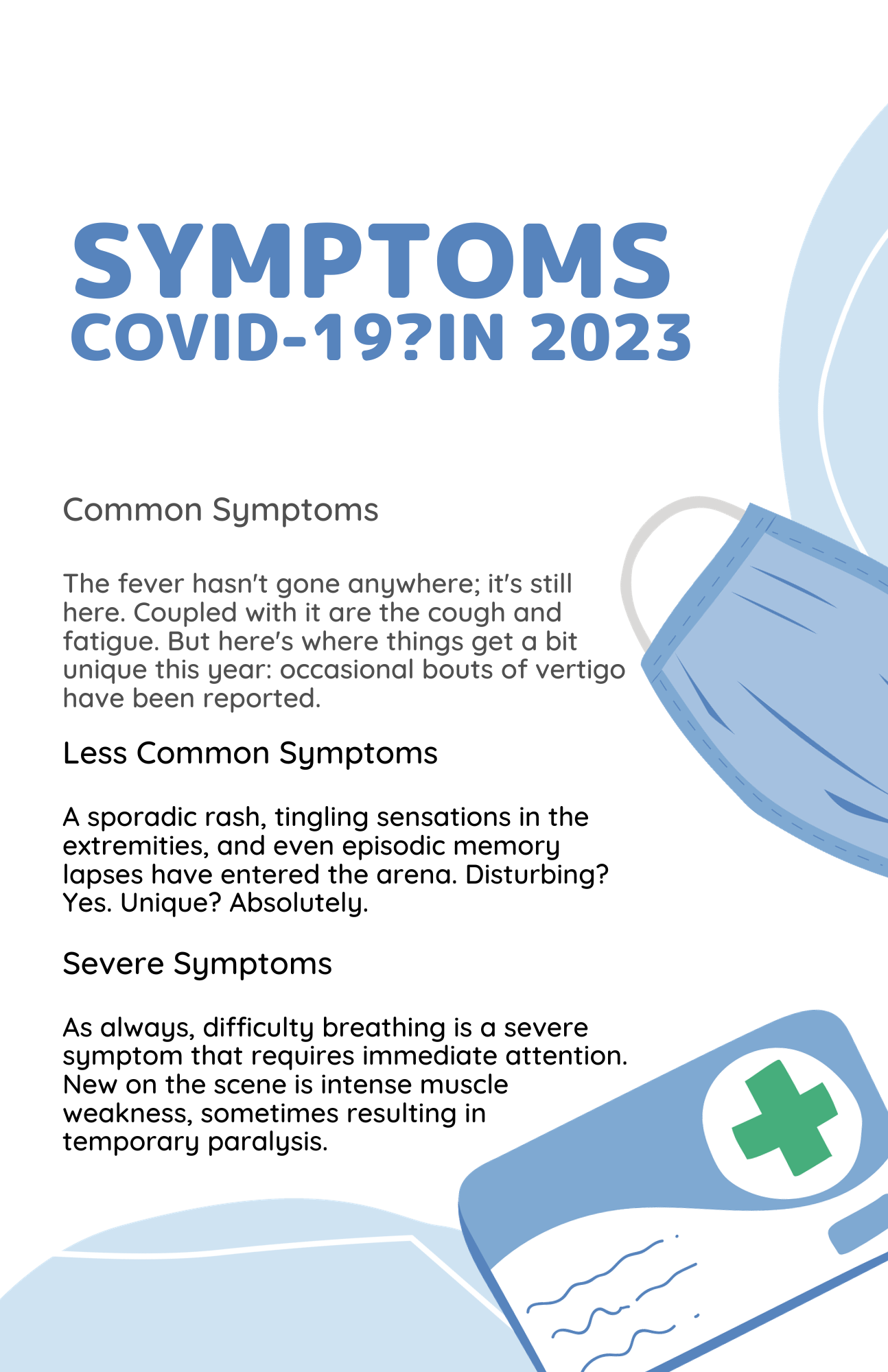 COVID Symptoms in 2023