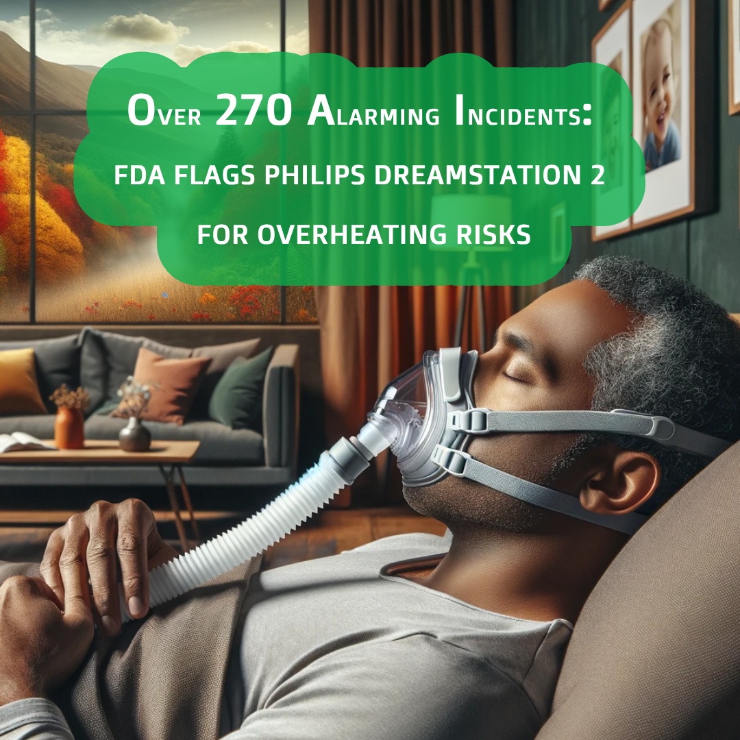 Over 270 Alarming Incidents: FDA Flags Philips DreamStation 2 for Overheating Risks