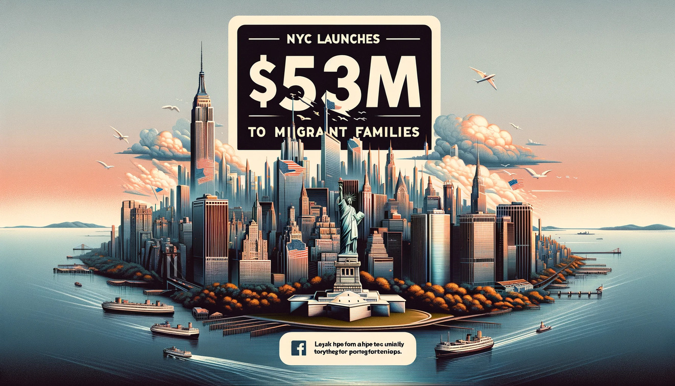 NYC Launches $53M Program to Hand Out Pre-Paid Credit Cards to Migrant Families