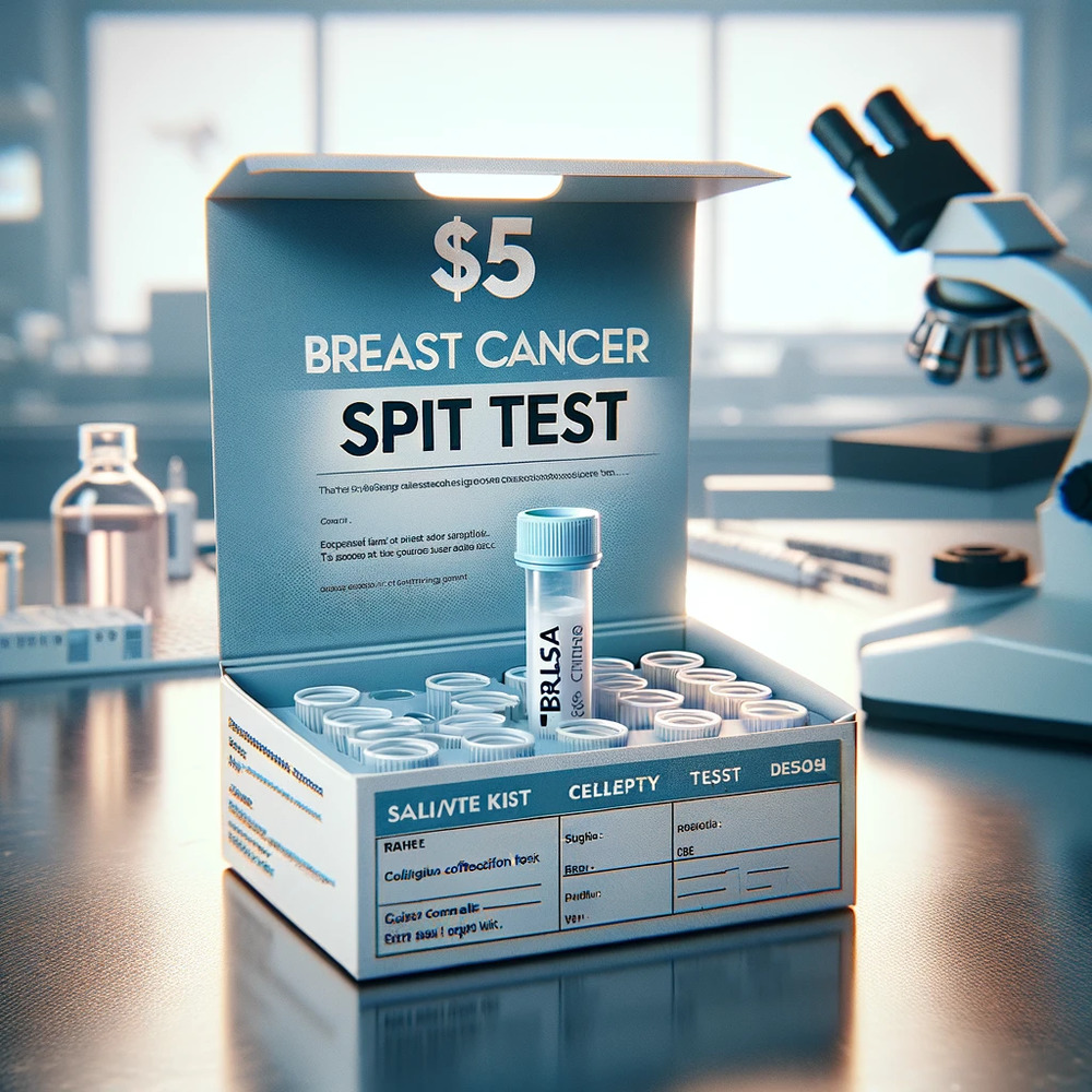 Revolutionary $5 Breast Cancer Spit Test: A 5-Second Diagnosis Leap