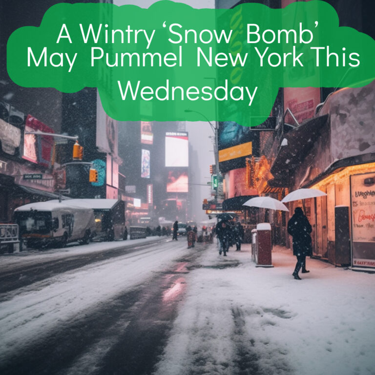 Upcoming Weather Update: New York Anticipates a Major ‘Snow Bomb’ This Wednesday – Here’s What You Need to Know! Stay Informed and Prepared.”