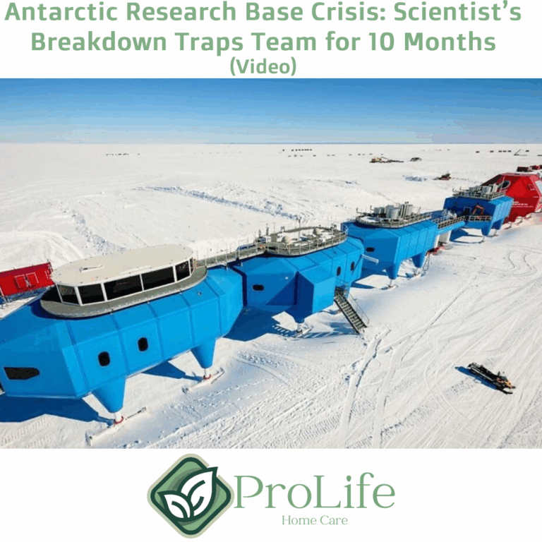 Antarctic Research Base Crisis: Scientist’s Breakdown Traps Team for 10 Months