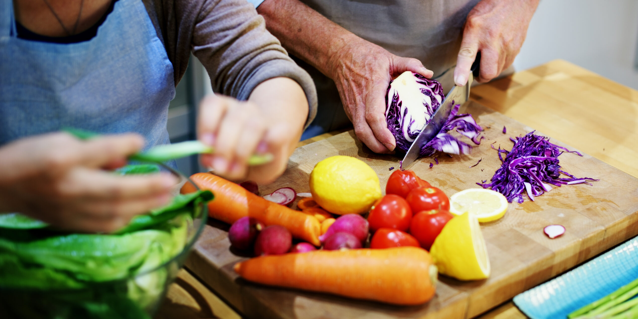 Shopping for groceries using Nutrition & Food Resources for NYC Seniors programs